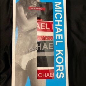 Michael Kors Men's 4 Lo Rise Briefs